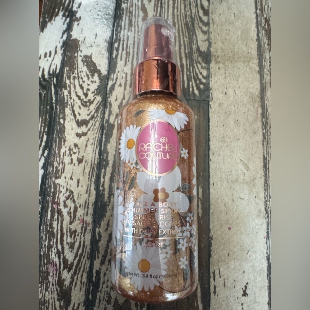 Rachel Couture Face & Body Shimmer Spray - Gold